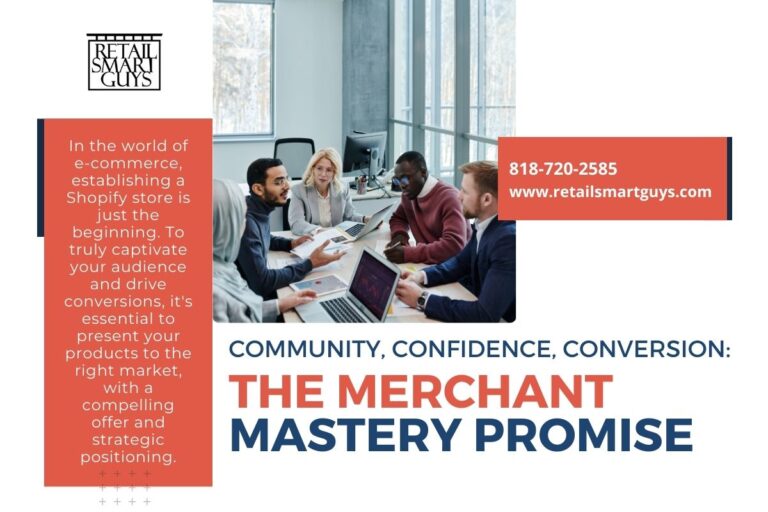 Community, Confidence, Conversion: The Merchant Mastery Promise