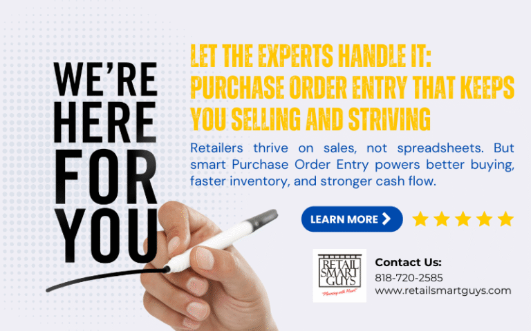 Let the Experts Handle It: Purchase Order Entry That Keeps You Selling and Striving