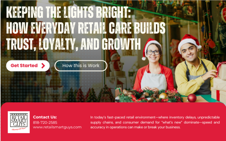 Keeping the Lights Bright: How Everyday Retail Care Builds Trust, Loyalty, and Growth