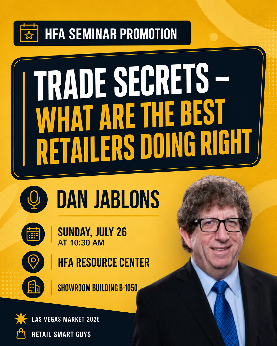 HFA Seminar Promotion Las Vegas Market 2026