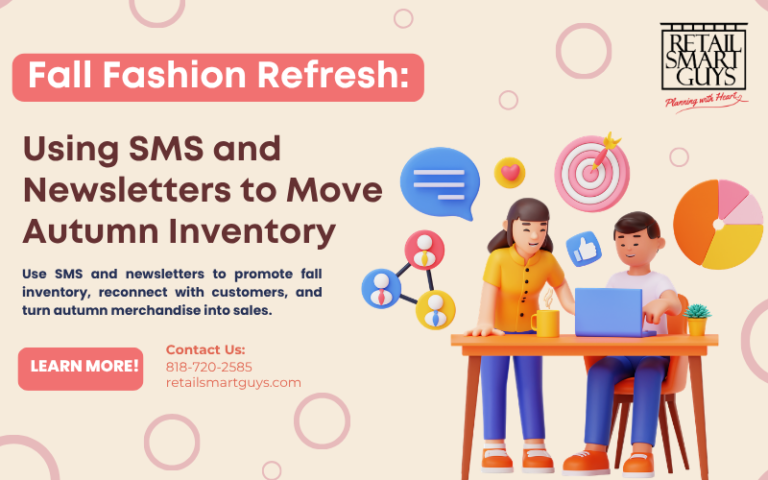 Fall Fashion Refresh: Using SMS and Newsletters to Move Autumn Inventory